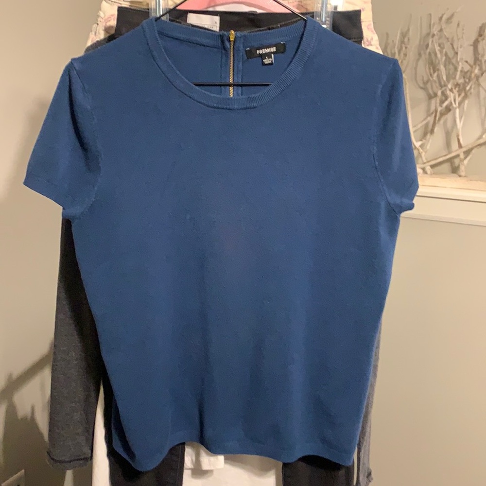 Premise Sweter Knot short-sleeve top M